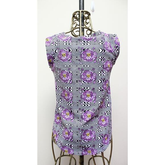 NWT Nooworks Purple Haze Muscle Tee Shirt Size Medium - Picture 4 of 5